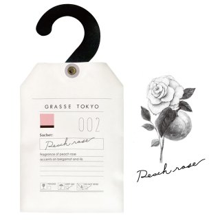 2310-42 ミニチュアトートサシェ 香り袋 Cuddly 薔薇 チェック 紫 フラワーペタルチェック ミニバッグ L/FPC-257342(ペールピンク