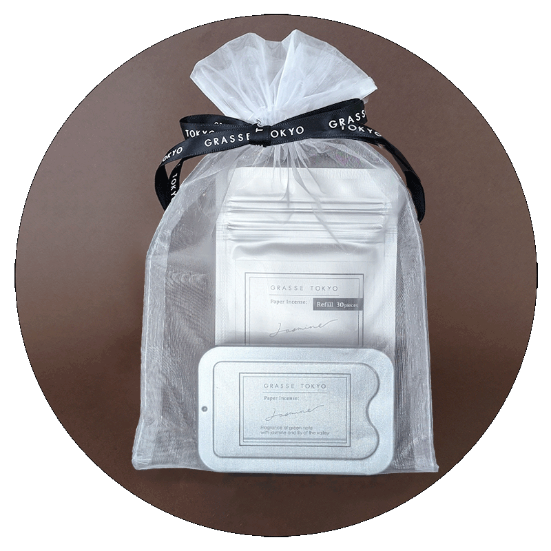 ギフトラッピング オーガンジー例