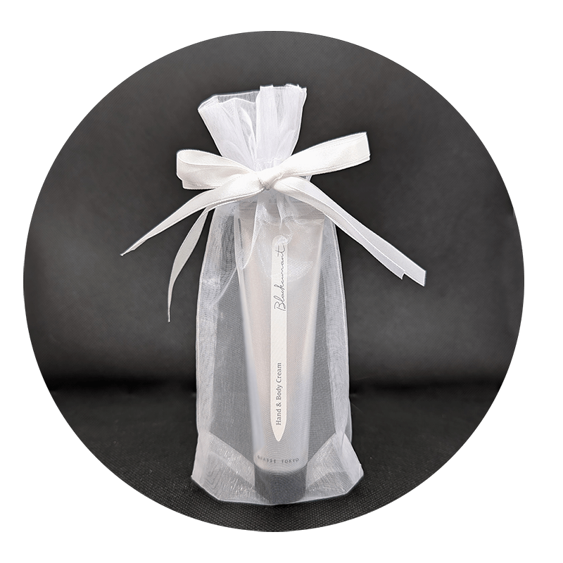 ギフトラッピング オーガンジー例